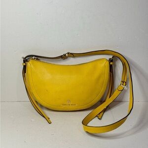 Michael Kors Yellow Sunflower Camden Bag Purse